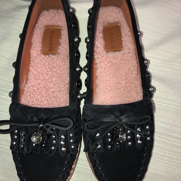 NEW COACH MOCCASINS SZ 5.5 - Picture 2 of 9